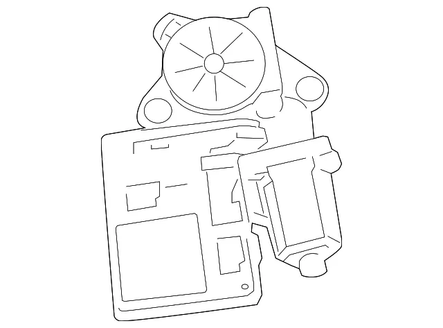 Control Module - Passenger Side (RH) - Volvo (31295237)