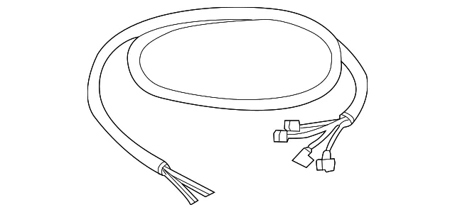 Wire Harness - Driver's Side (LH) - Volvo (31298927)