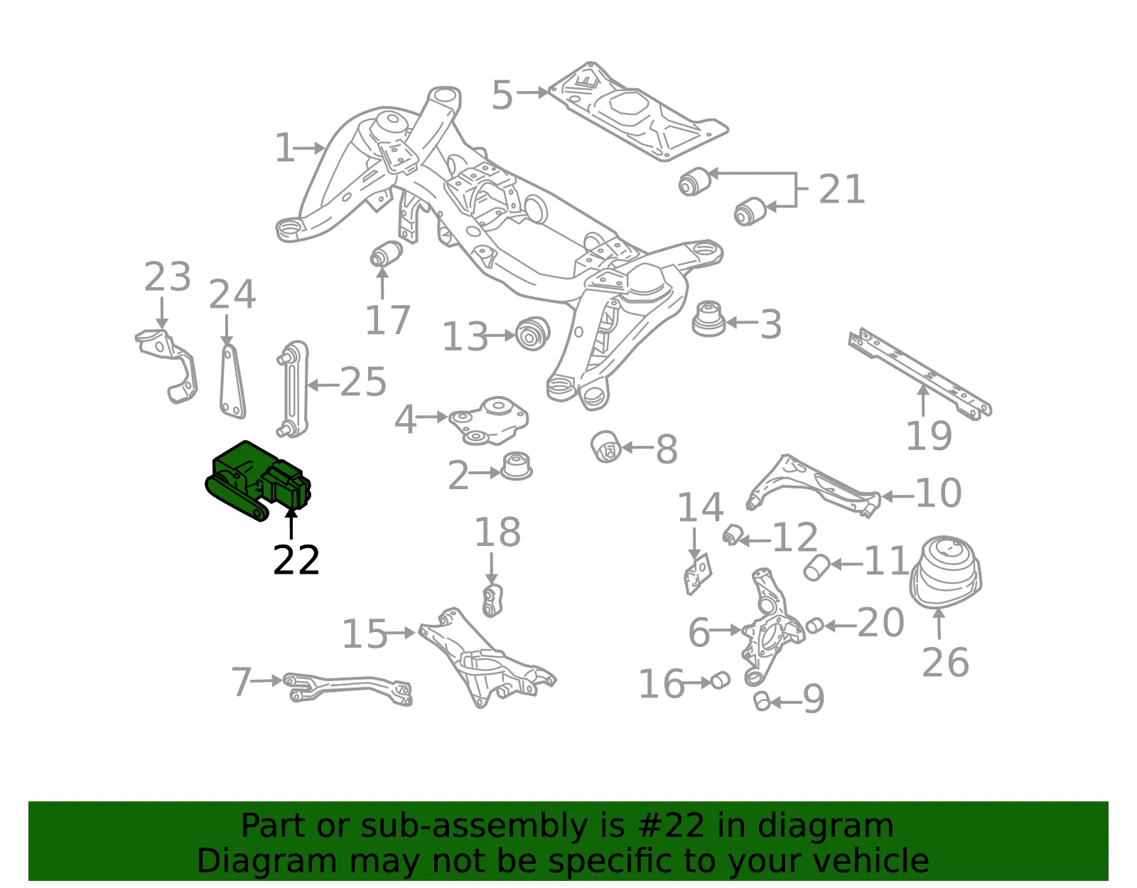 Position Sensor - Volvo (31300198) - view 3