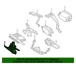 Control Module Bracket - Volvo (31313686) - view 4