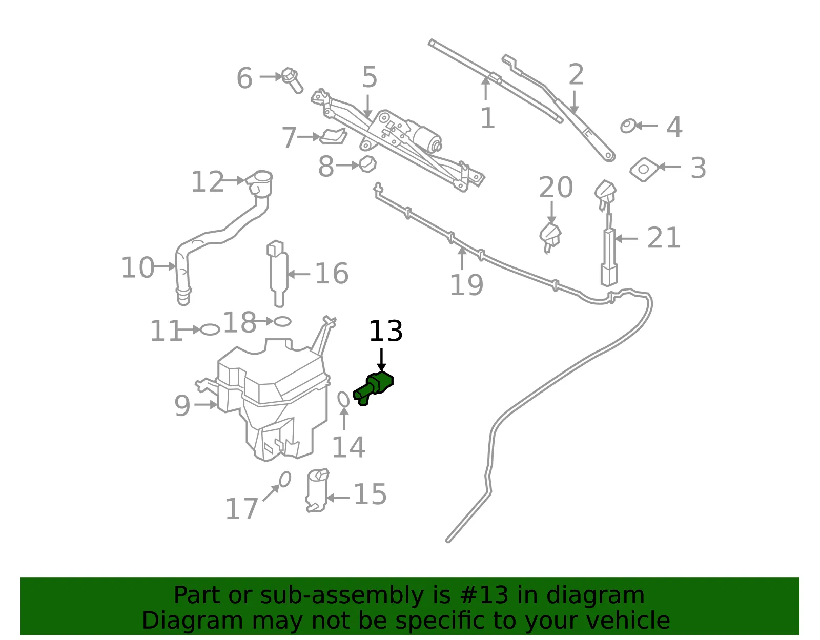 Level Sensor - Volvo (31333113) - view 3