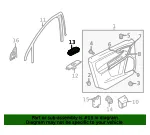Window Switch - Driver's Side (LH) - Volvo (31334348) - view 4