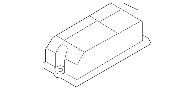 Air Bag Control Module - Volvo (31334738) - view 2