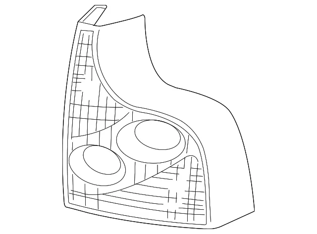 Tail Light Assembly - Volvo (31335506) - view 2