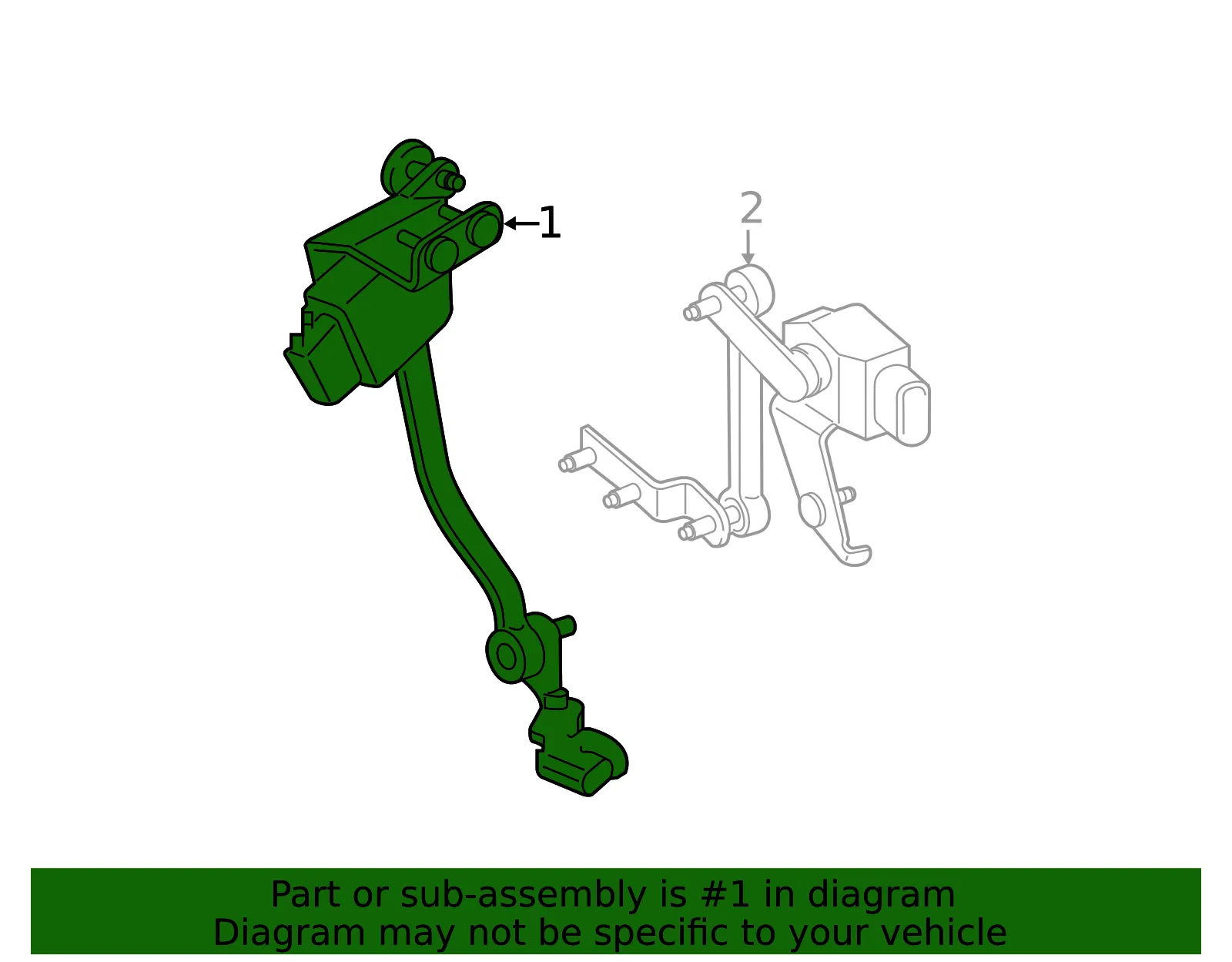 Front Sensor - Volvo (31340330) - view 2