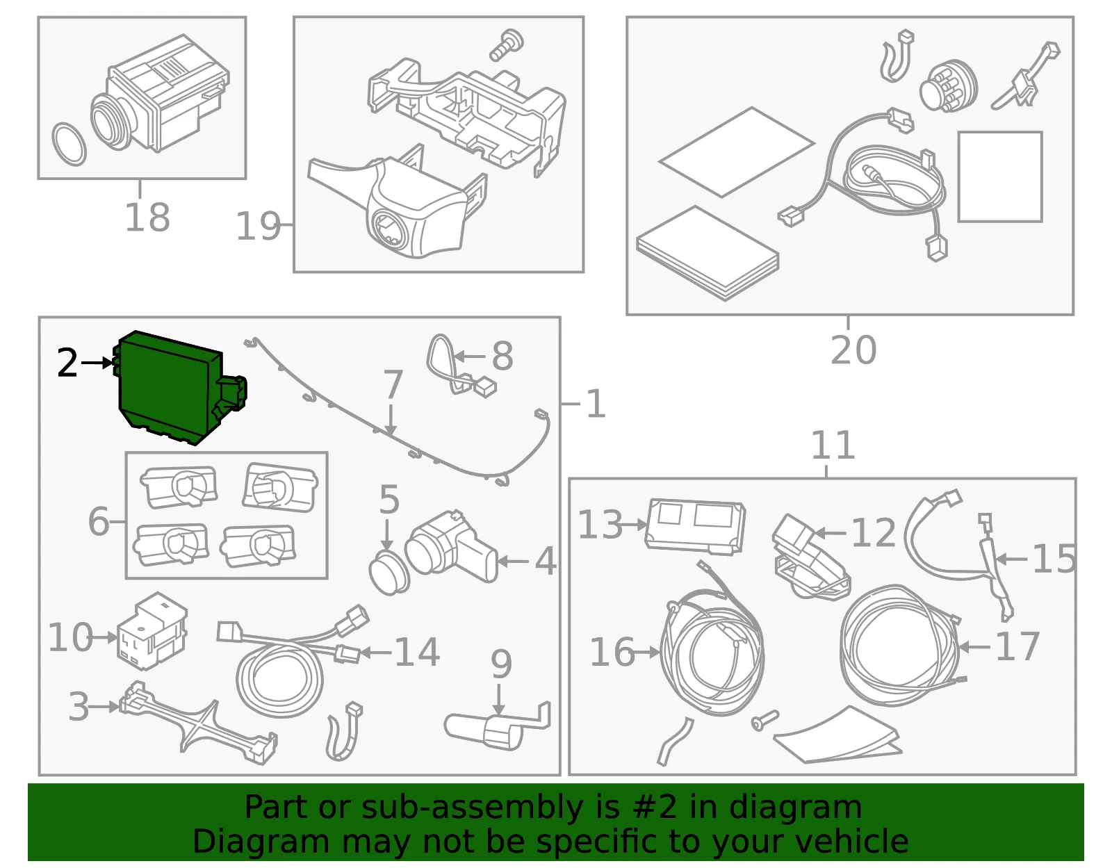 Control Module - Volvo (31341090) - view 3