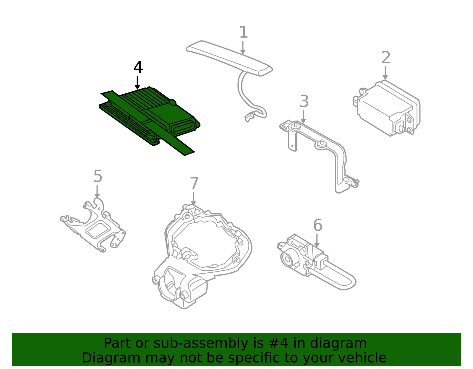 Control Module - Volvo (31341456) - view 2