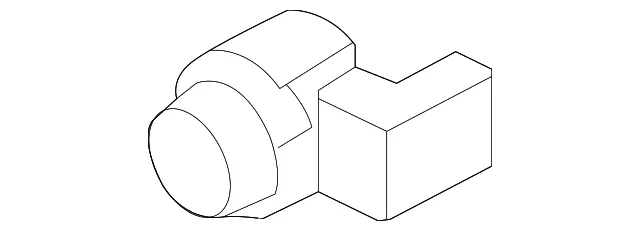 Sensor - Volvo (31341632) - view 2