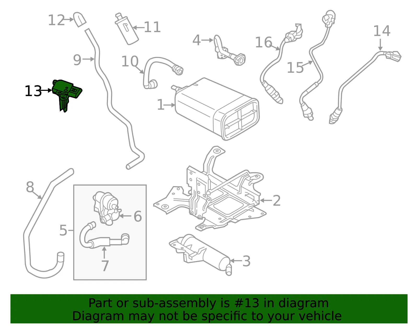 Mass Air Flow Sensor - Volvo (31342521) - view 3