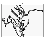 Engine Wiring Harness - Volvo (31343350) - view 3