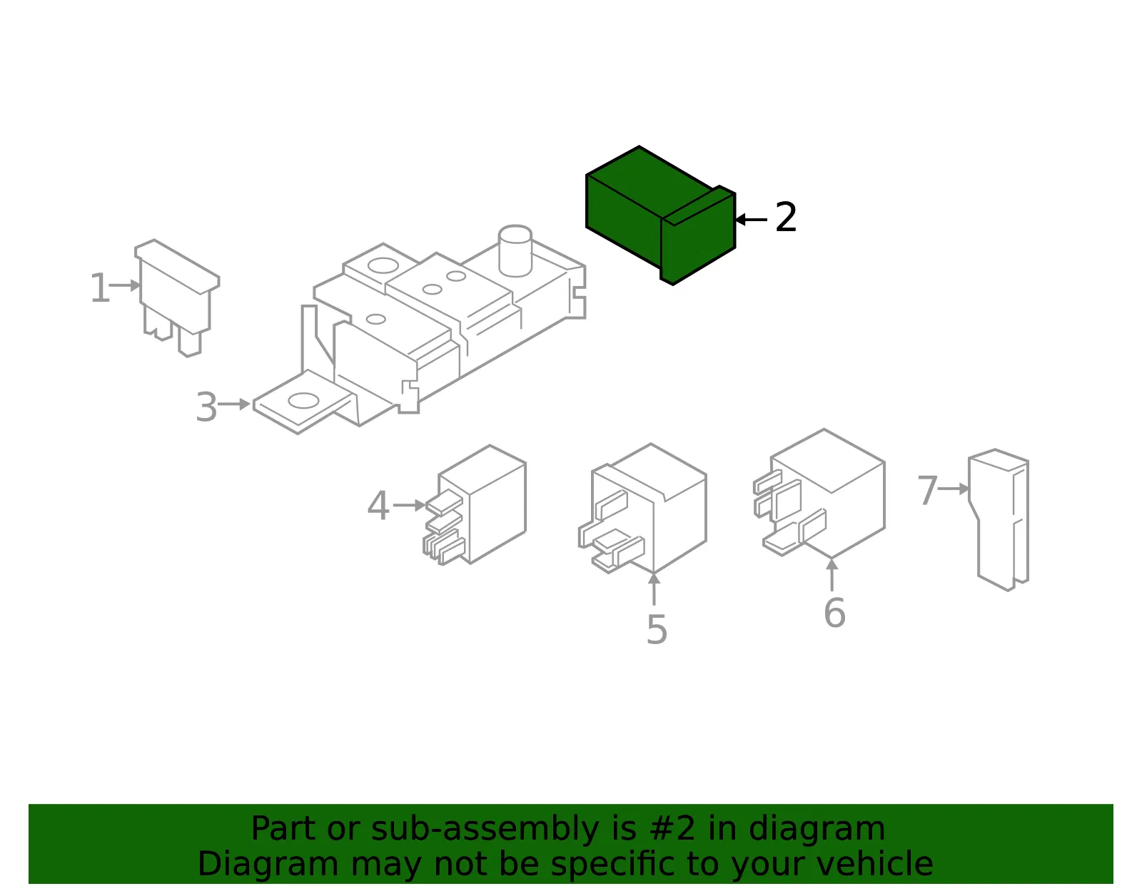 Multi-Purpose Fuse - Volvo (31346535) - view 3