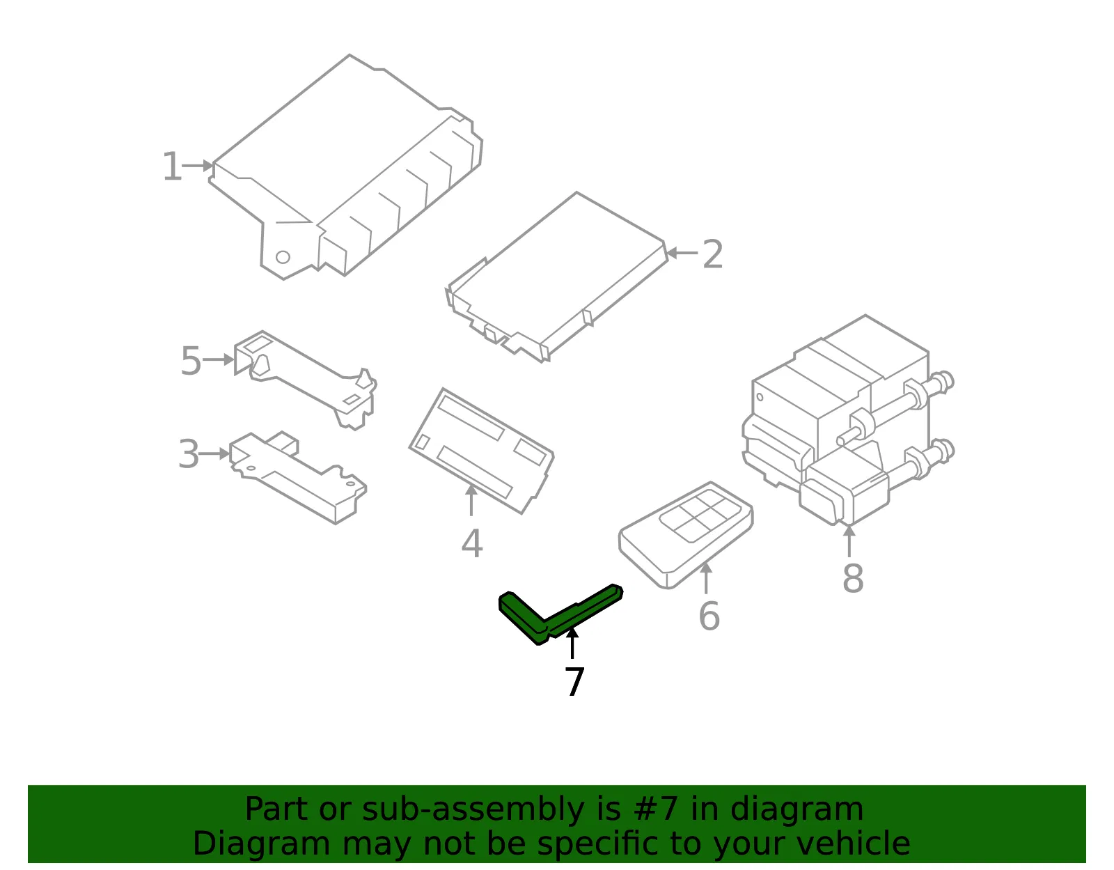 Vehicle Key - Volvo (31349621) - view 2