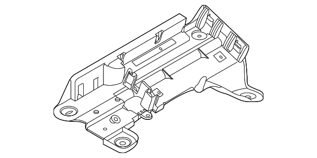 Mobile Phone Control Module Bracket - Volvo (31350494)