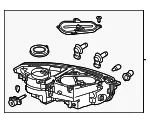 Headlamp Assembly - Volvo (31353140) - view 3