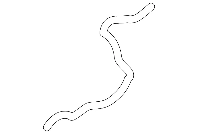 Drive Motor Battery Pack Coolant Hose - Volvo (31368149)