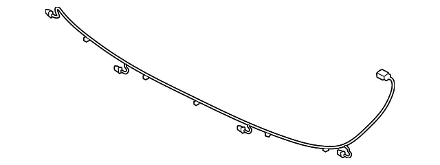 Parking Aid System Wiring Harness - Volvo (31376422)