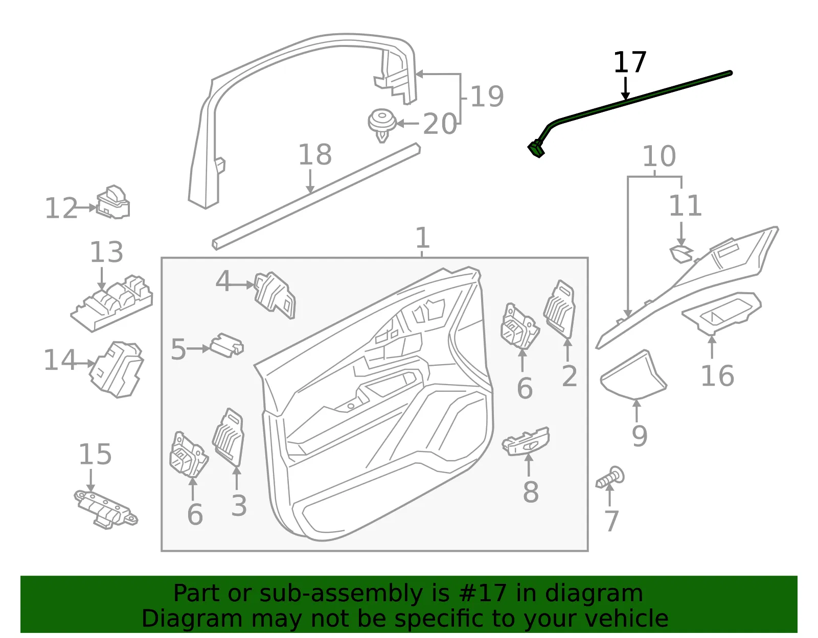 Light Bar - Volvo (31377448) - view 2