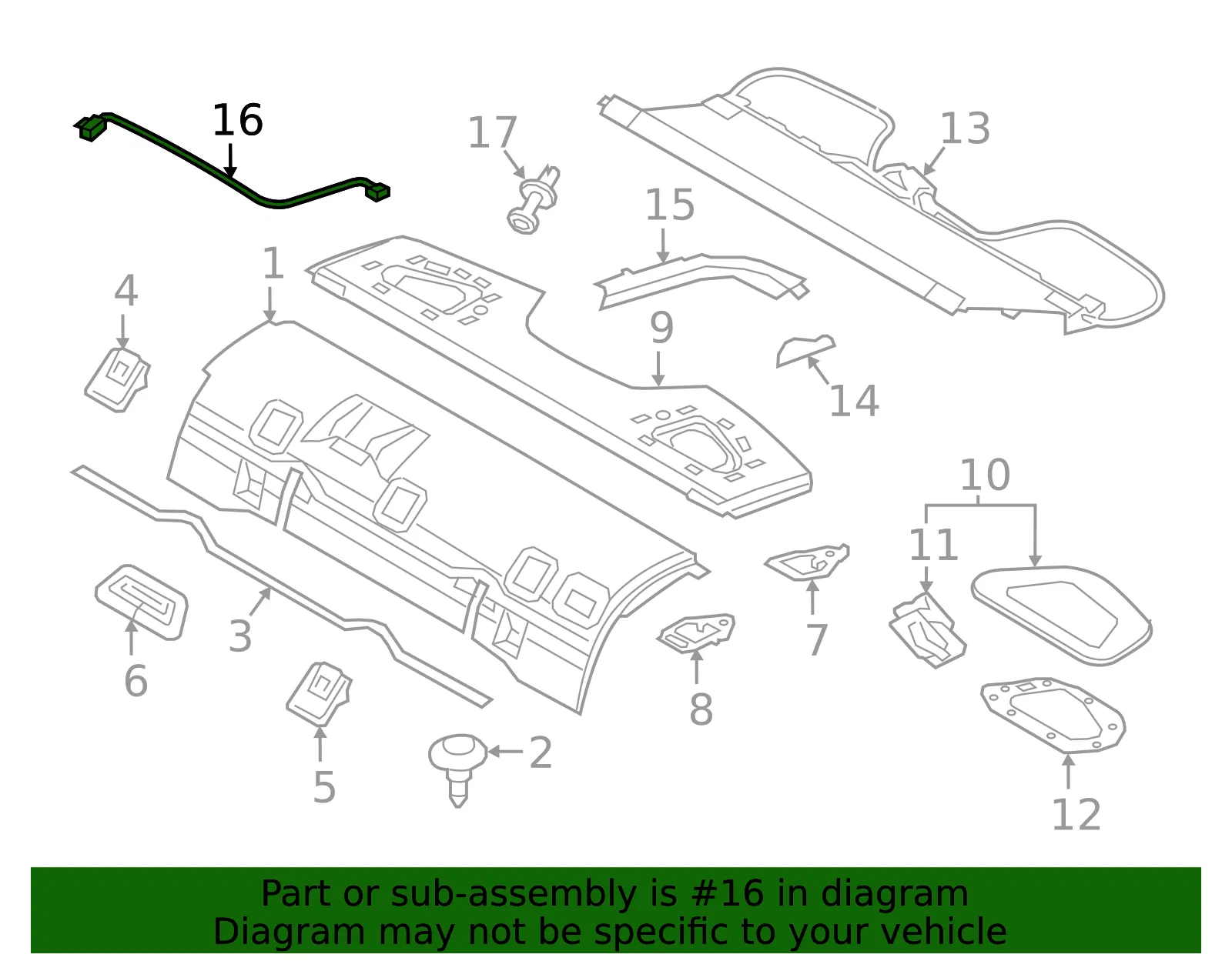 Harness - Volvo (31389374) - view 2