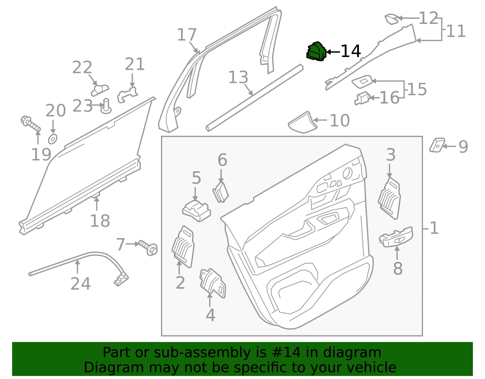 Window Switch - Volvo (31394840) - view 2