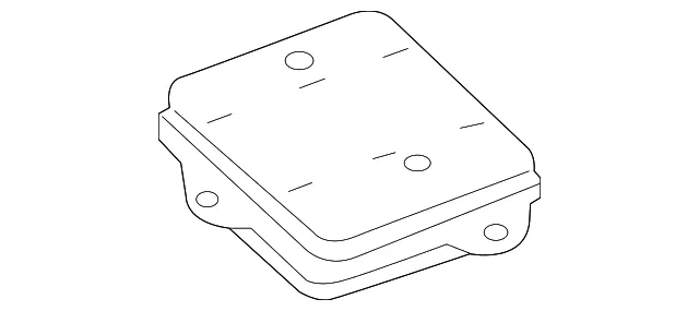 Headlight Control Module - Volvo (31395908)