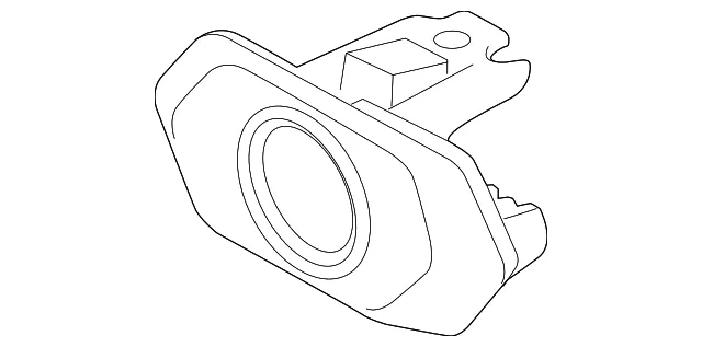 Parking Aid Sensor Bracket - Volvo (31399380) - view 2