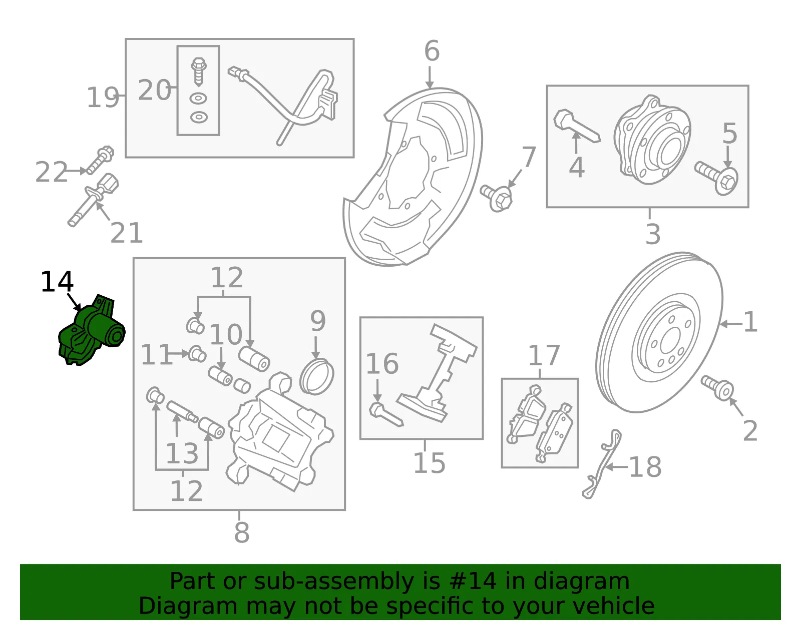 Actuator - Volvo (31400429) - view 3