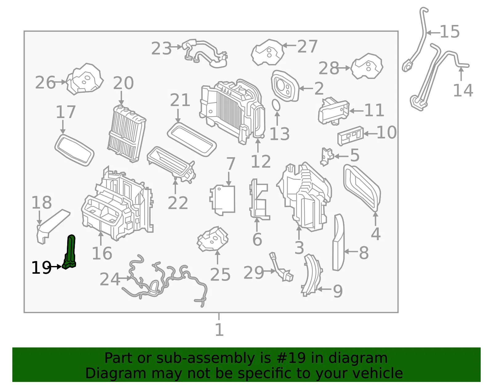 Temp Sensor - Volvo (31404461) - view 2