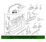 Switch Panel Retainer - Volvo (31407466) - view 4