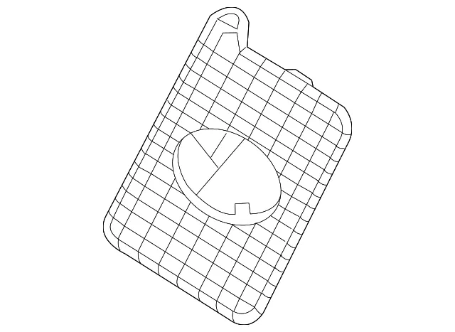 Park Sensor Bracket - Passenger Side (RH) - Volvo (31407973) - view 2