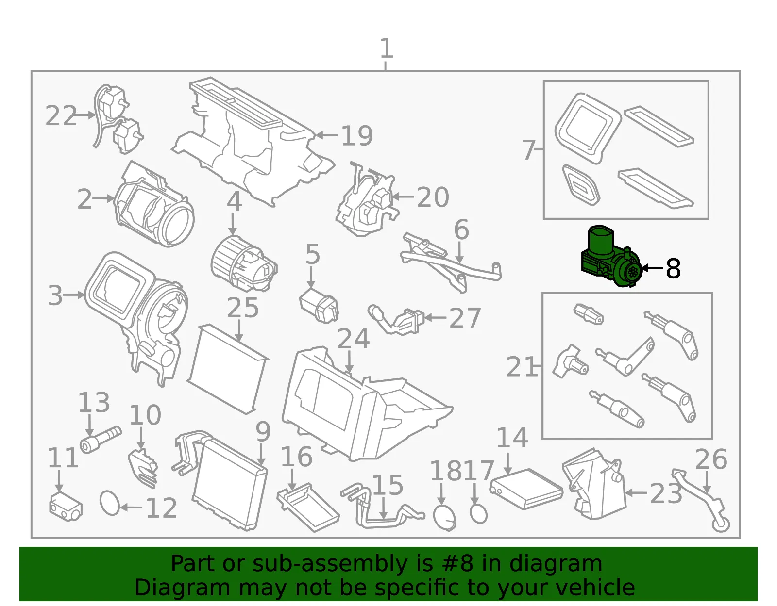 Sensor - Volvo (31418282) - view 3