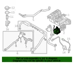 Pressure Sensor Bracket - Kia (31425-BY500) - view 4