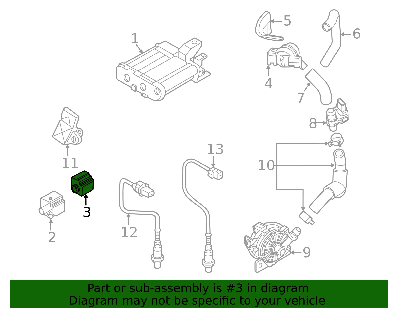 Sensor Protector - Kia (31425-P0500) - view 2