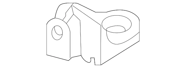 Headlamp Bracket - Driver's Side (LH) - Volvo (31425970)