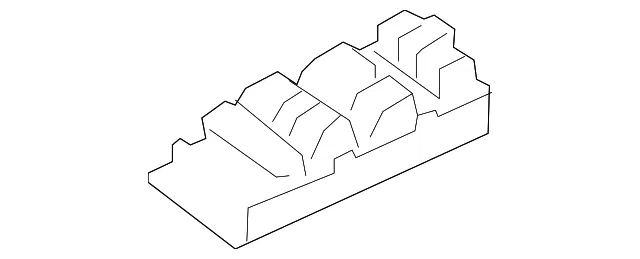 Window Switch - Driver's Side (LH) - Volvo (31433406)