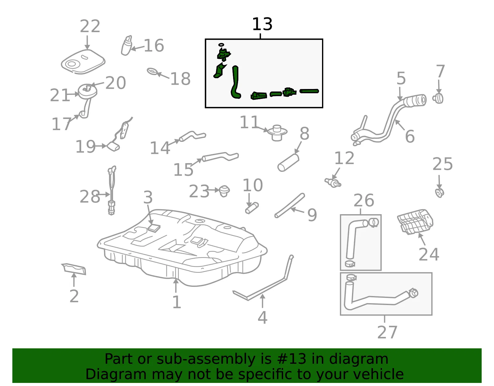 Pressure Sensor - Kia (31435-1EA00) - view 2
