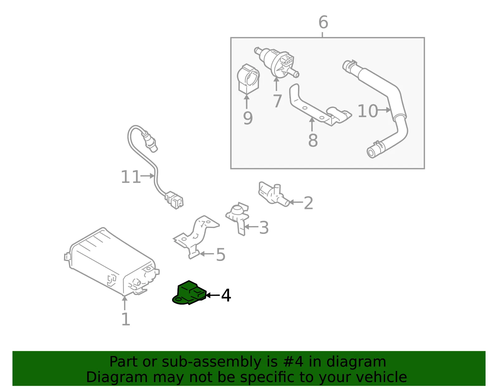 Pressure Sensor - Kia (31435-2H500) - view 2