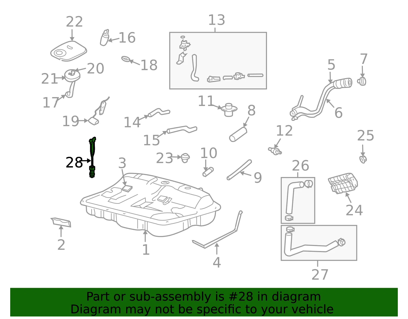 Temp Sensor - Kia (31435-38300) - view 2