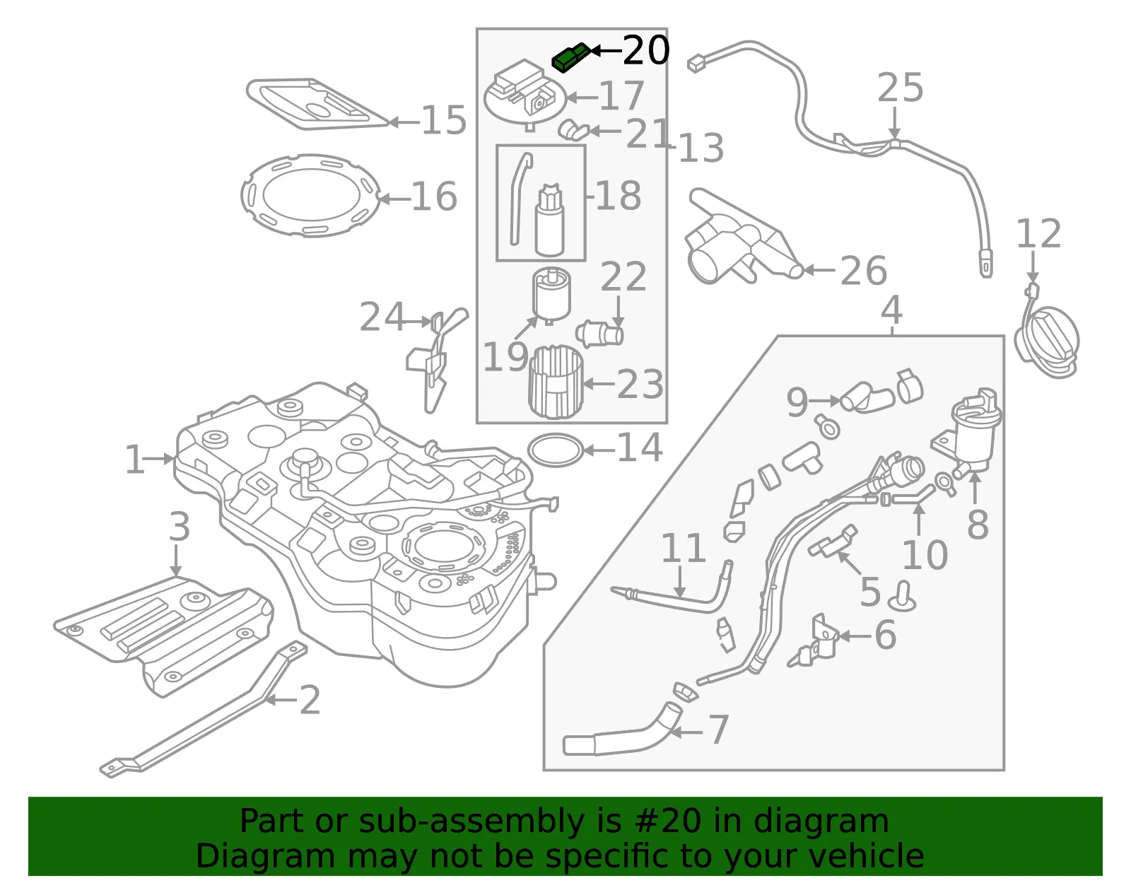 Pressure Sensor - Kia (31435-P4800) - view 2