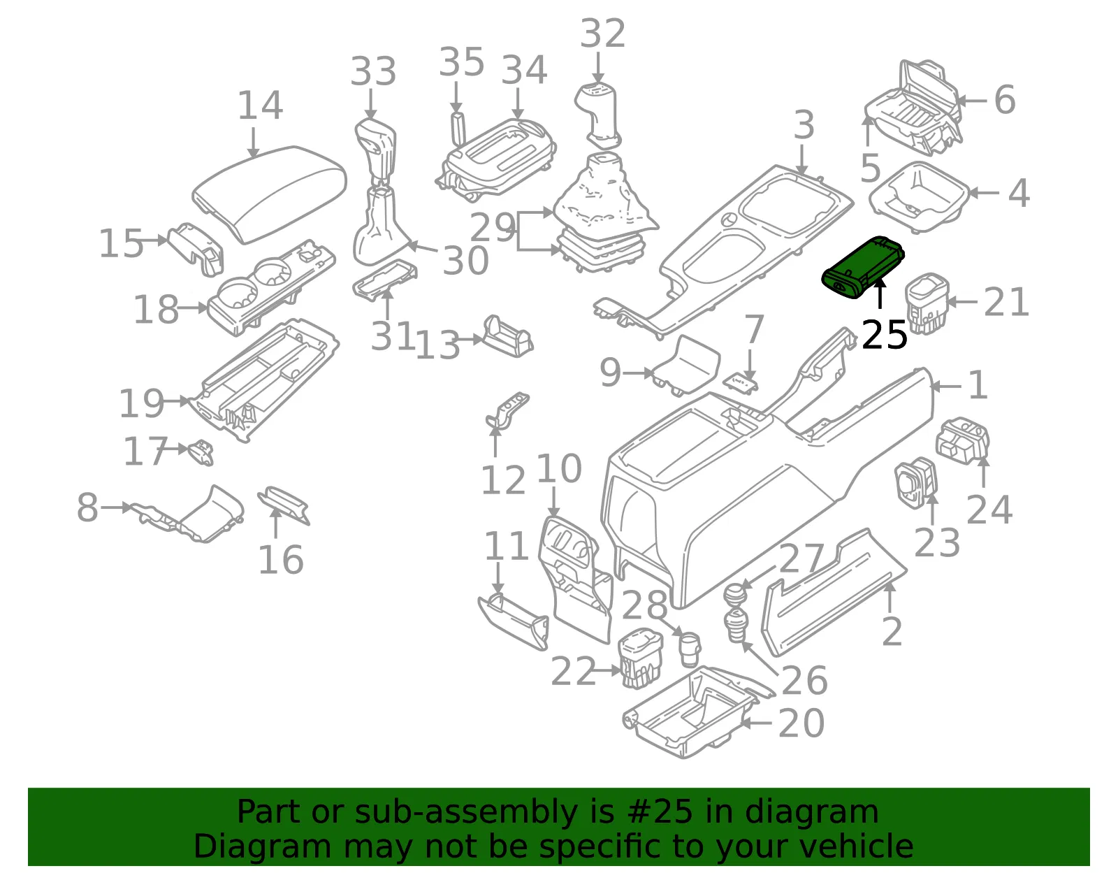 Switch - Volvo (31443714) - view 3