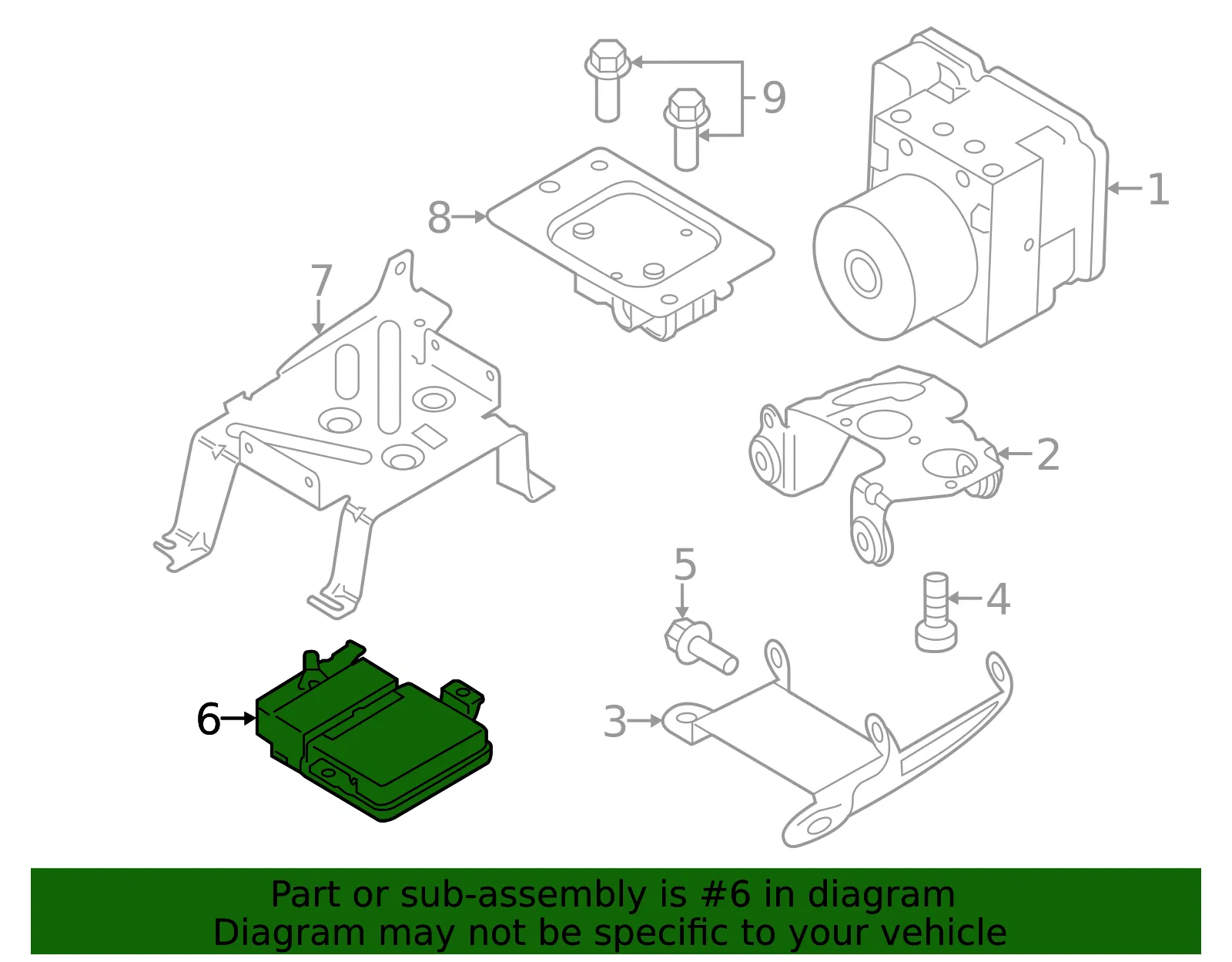 Control Module - Volvo (31445647) - view 3