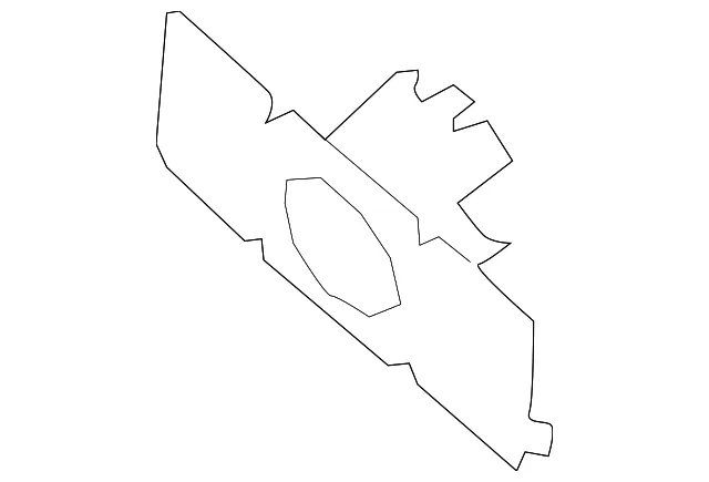 Park Sensor Bracket - Passenger Side (RH) - Volvo (31449354)
