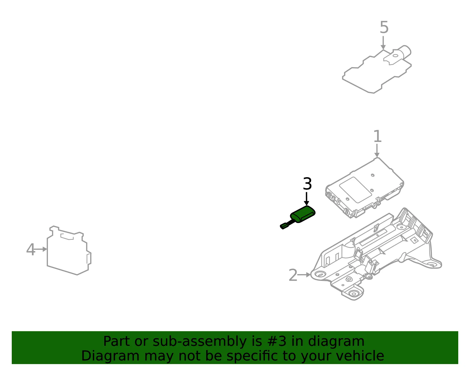 Battery - Volvo (31450445) - view 2