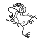 Engine Harness - Volvo (31453259) - view 3