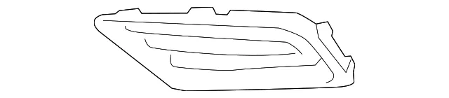 Lamp Bezel - Volvo (31455641) - view 3