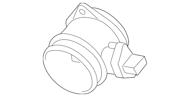 Mass Air Flow Sensor - Volvo (31459404) - view 2