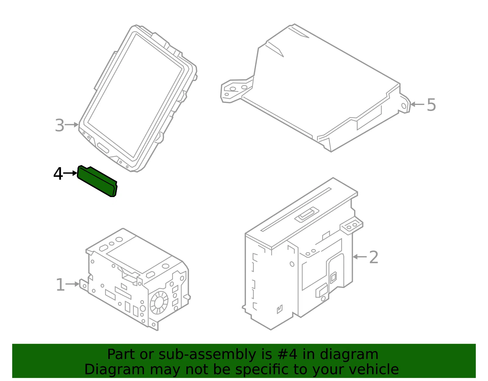Radio Module Interface - Volvo (31466782) - view 3