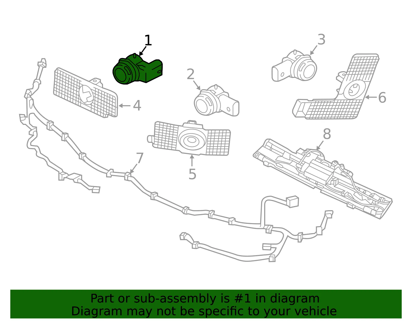 Sensor - Volvo (31471048) - view 4