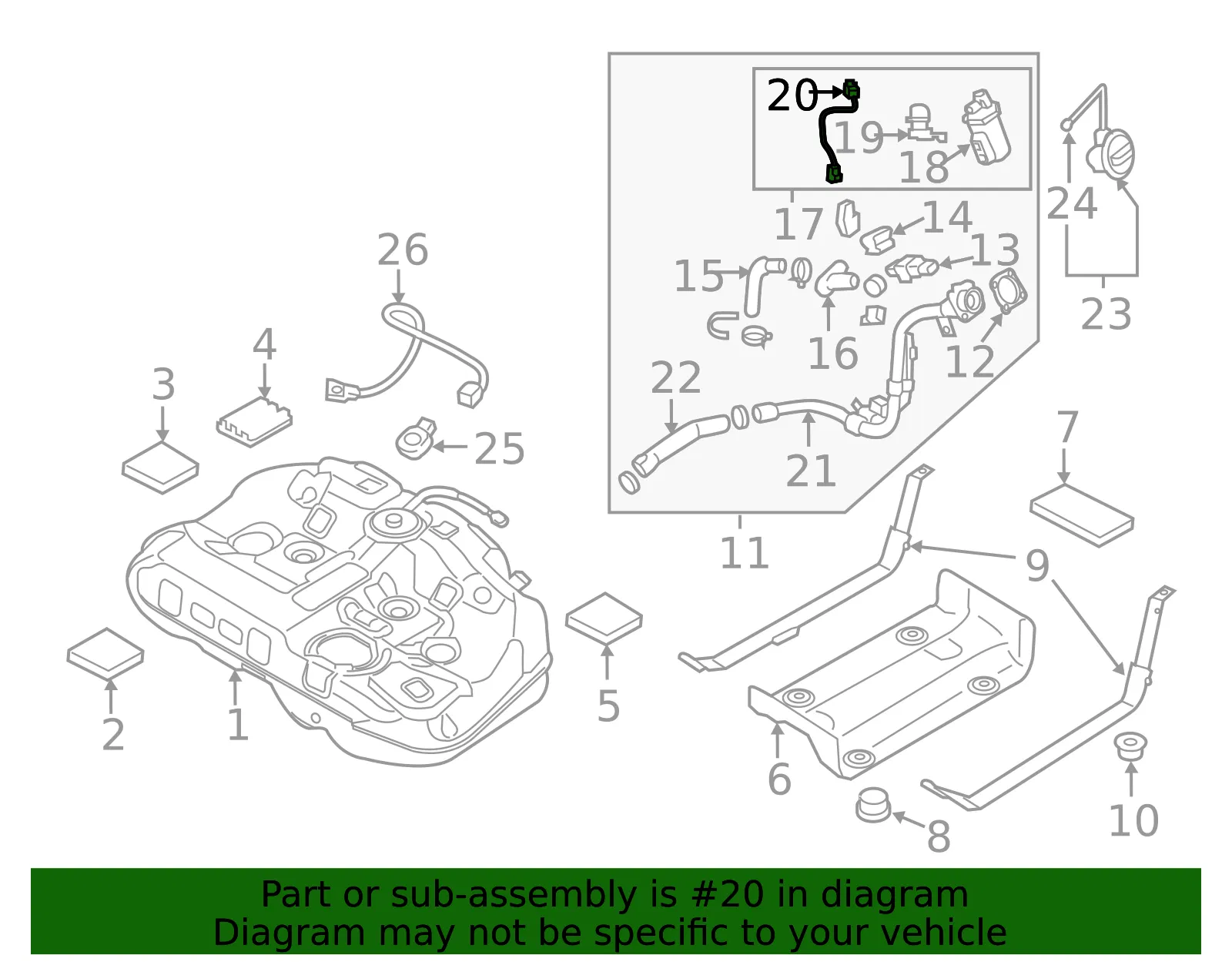 Wire - Kia (31476-C1000) - view 2