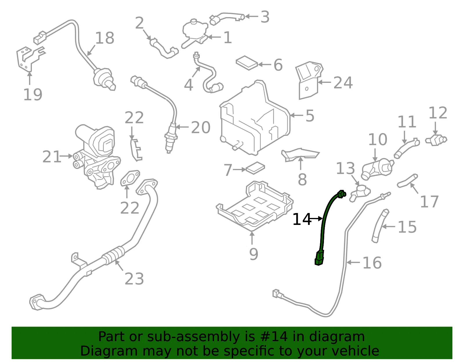 Harness - Kia (31476-G2001) - view 2