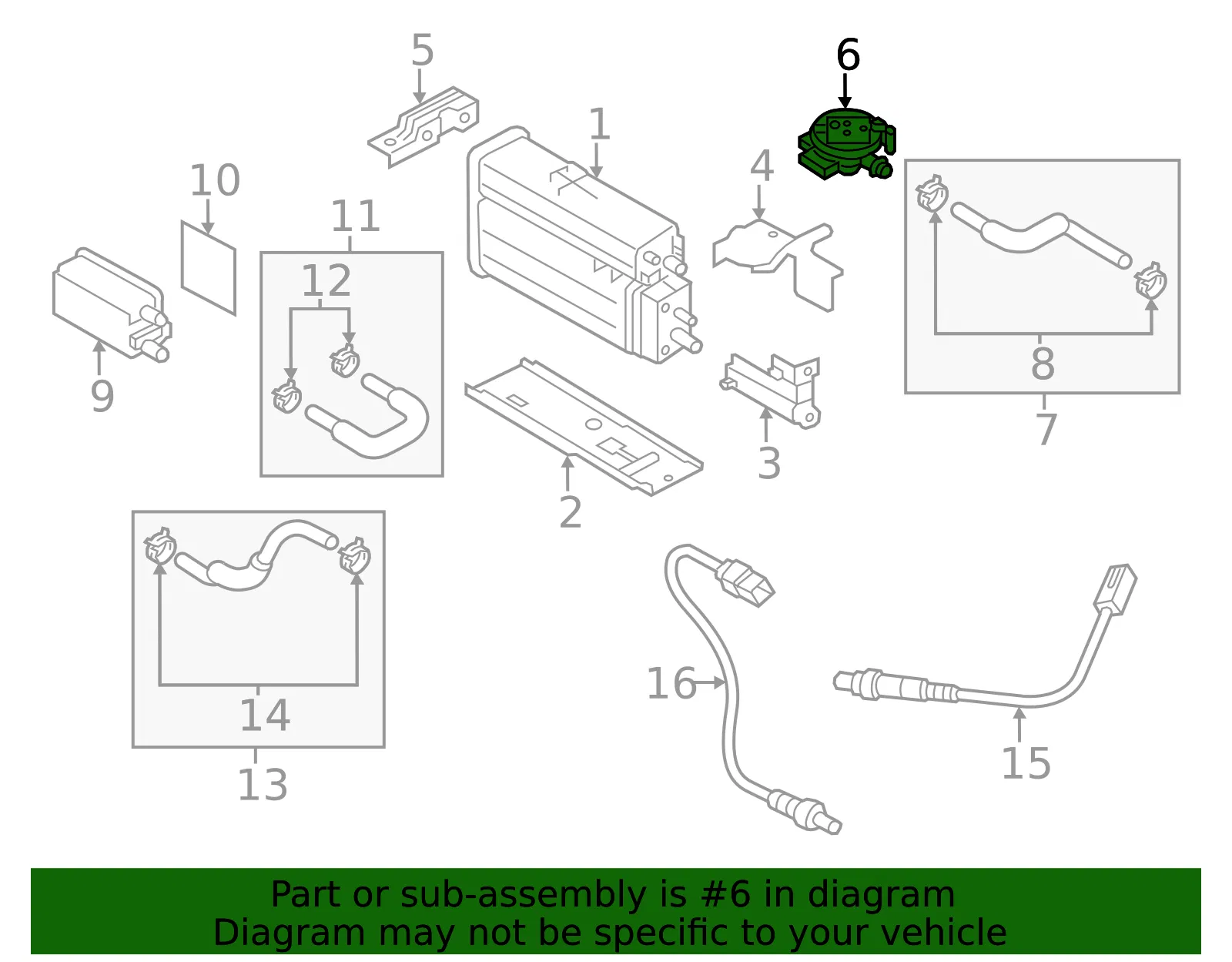 Pressure Sensor - Kia (31480-4R100) - view 2